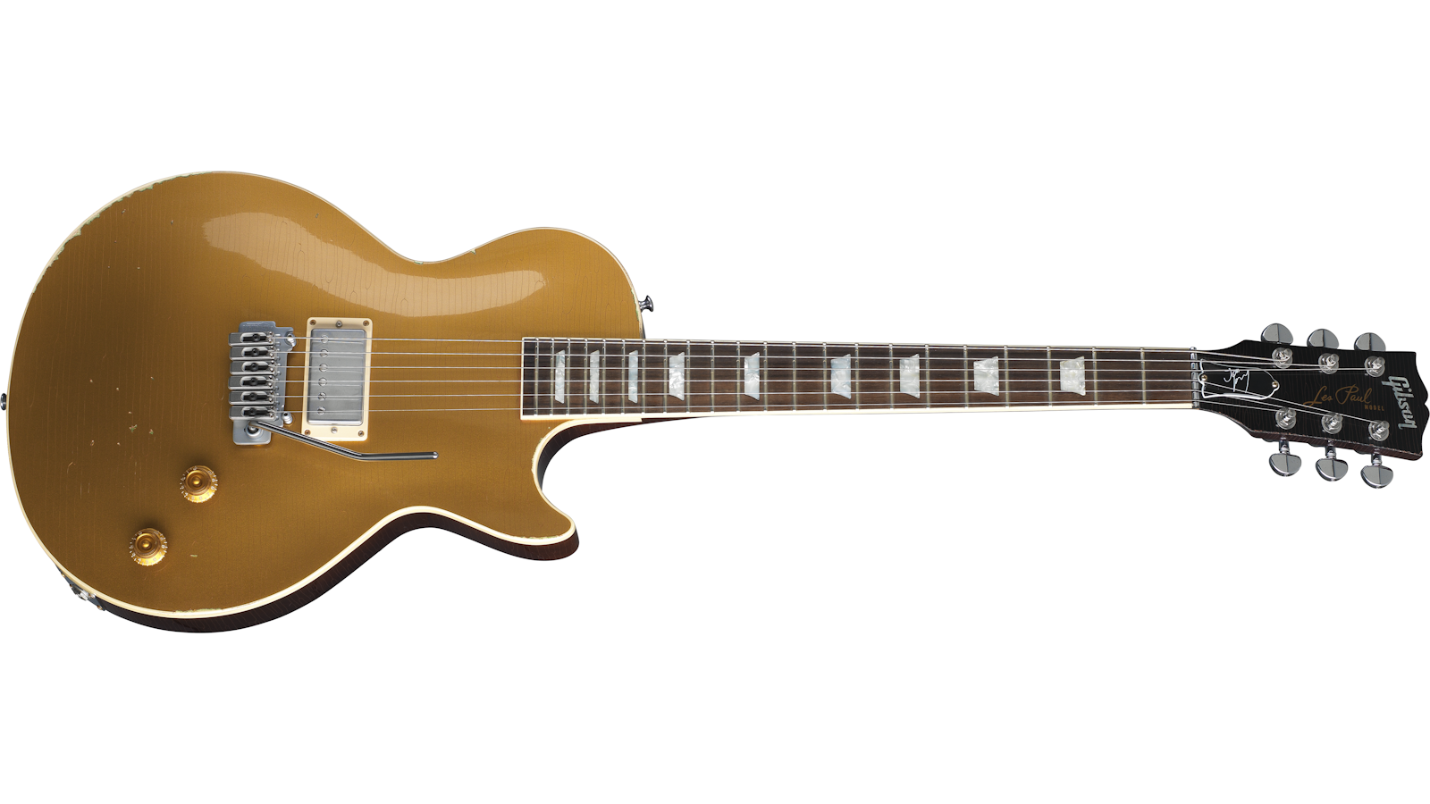 Joe Perry "Gold Rush" Les Paul Axcess